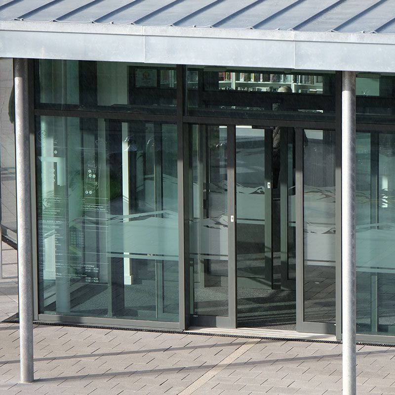 automatic sliding doors for schools and colleges