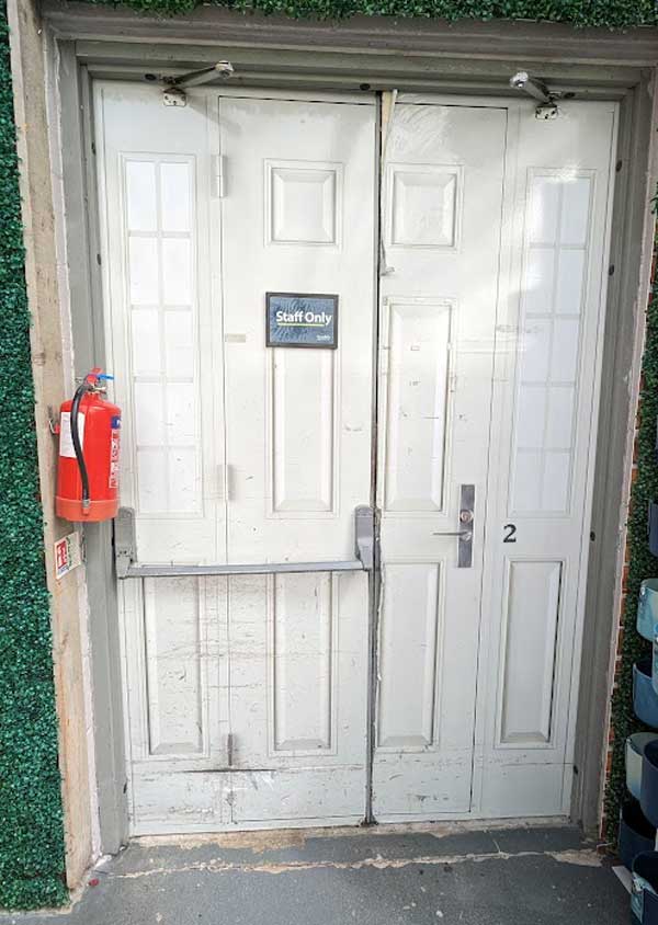 Gordale garden centre old doors